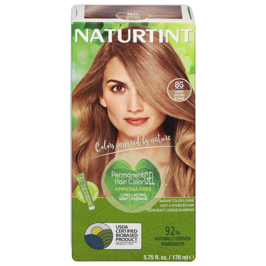 Naturtint Hair Color 8G Blonde Sandy 5.75 fl oz (Pack of 3)