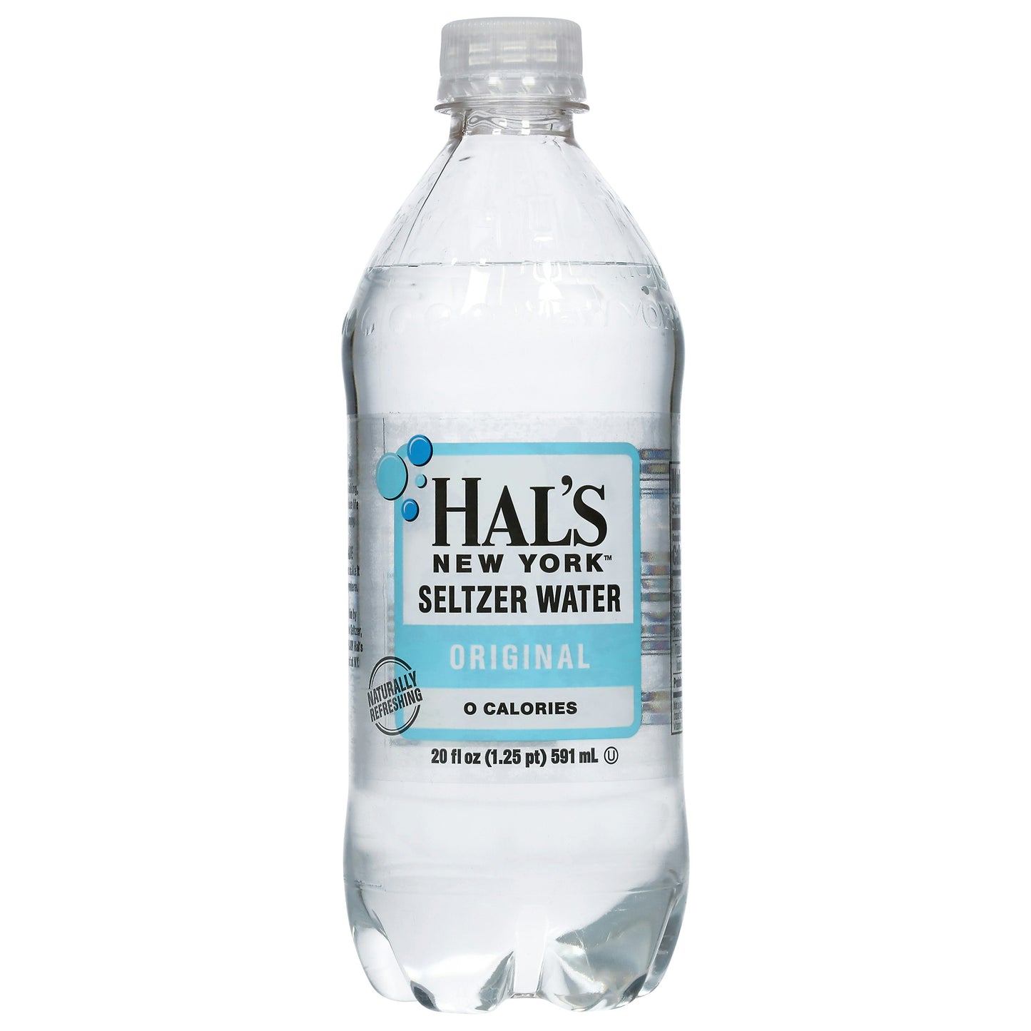 Hals New York Original Seltzer 20 Fo Pack of 24