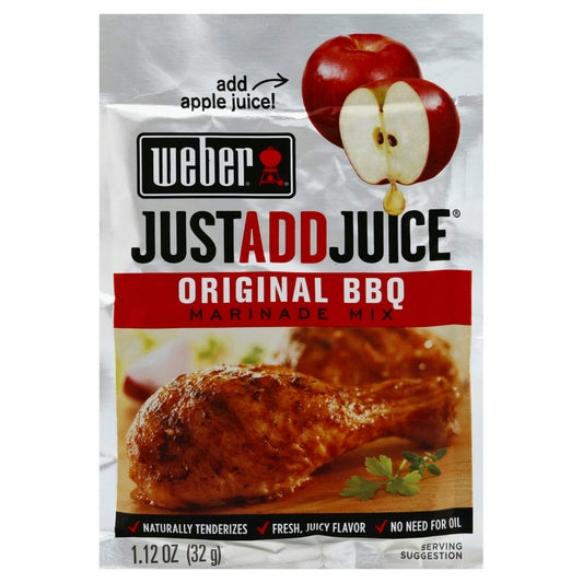 Weber Marinade Original Barbeque Just Add Juice 1.12 Oz (Pack of 12)