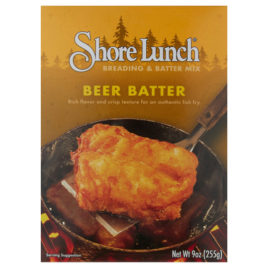 Shore Lunch Mix Butter Beer 9 oz (Pack of 10)