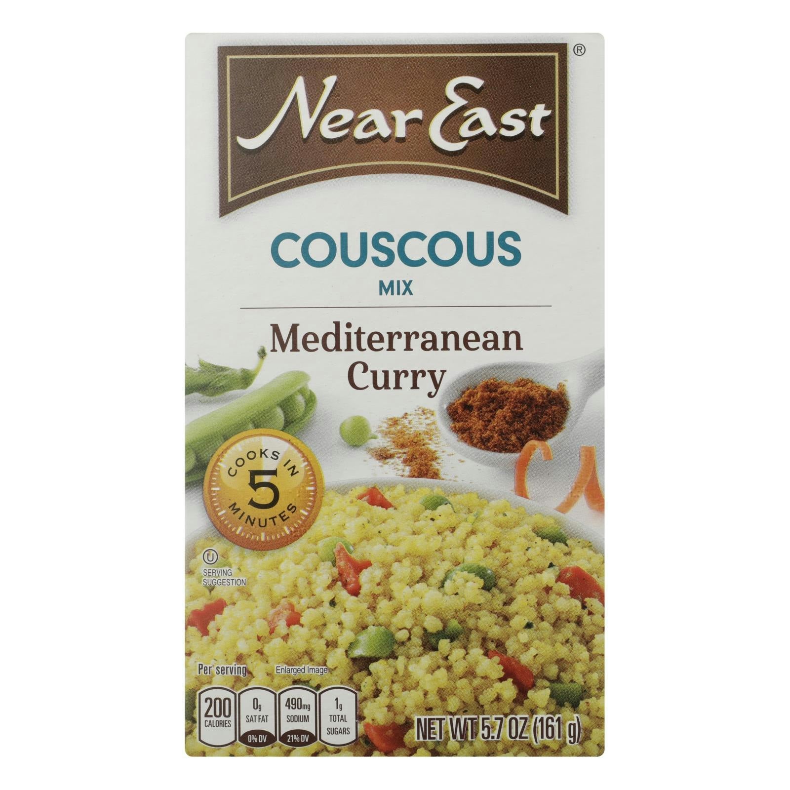 Near East Couscous Mix - Mediterranean Curry 5.7 oz (Pack of 12)