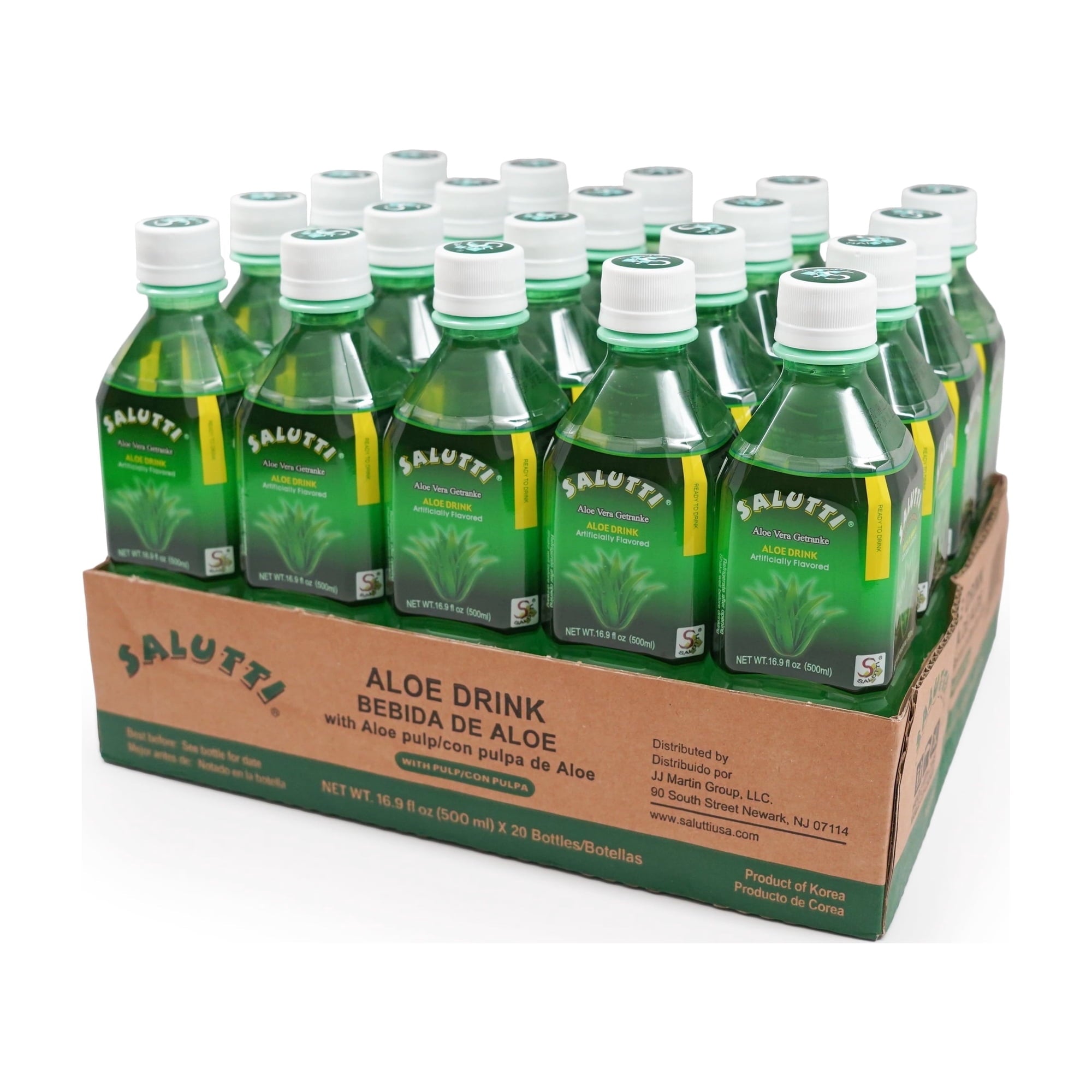 Salutti Water Aloe Beverage Natural Hispa Drink