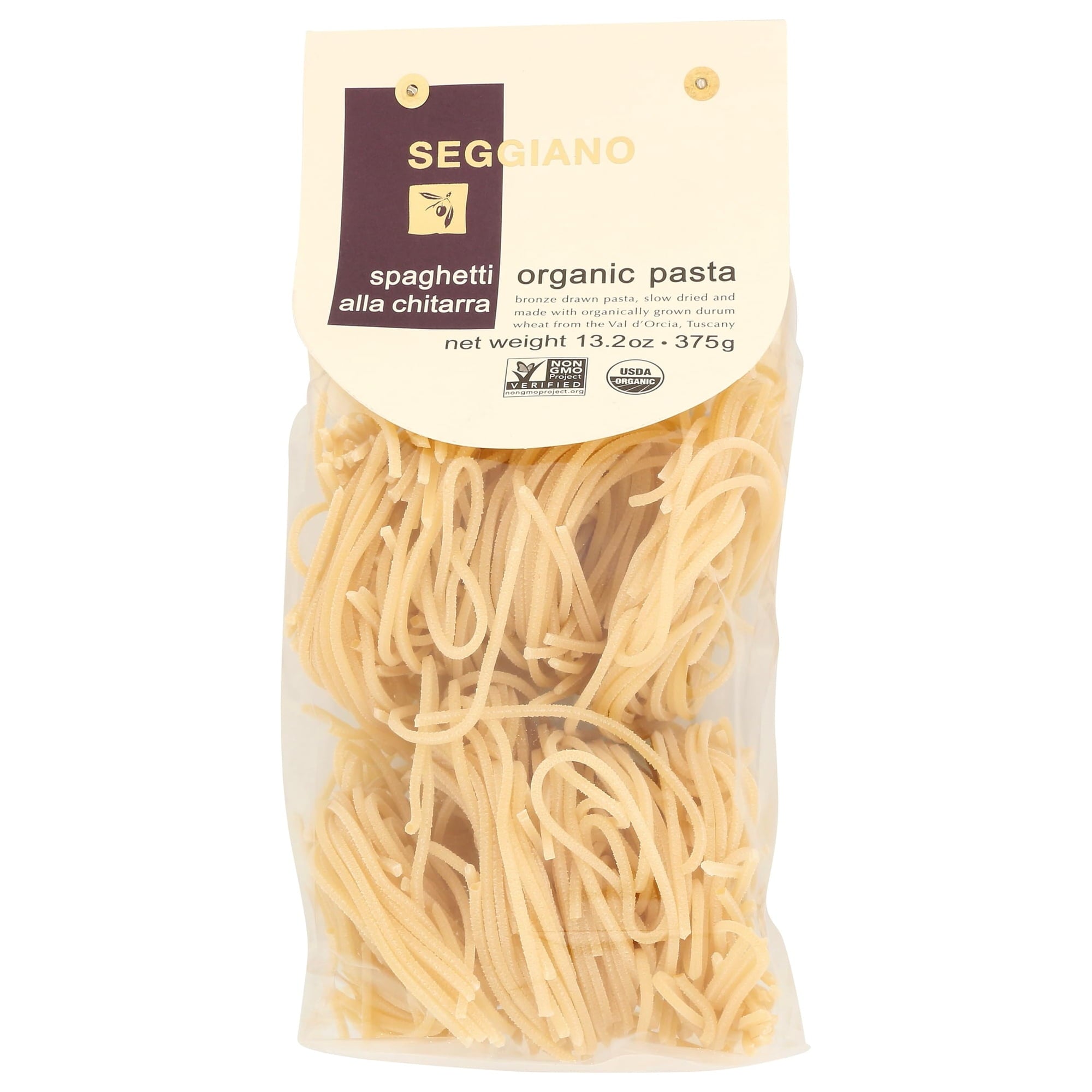 Seggiano Organic Spaghetti Long Pasta