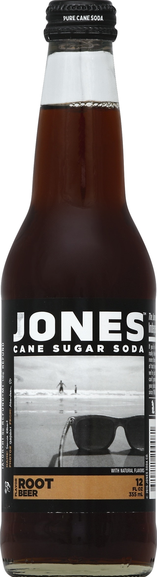 Jones Soda Root Beer 12  Fl oz (Pack of 12)