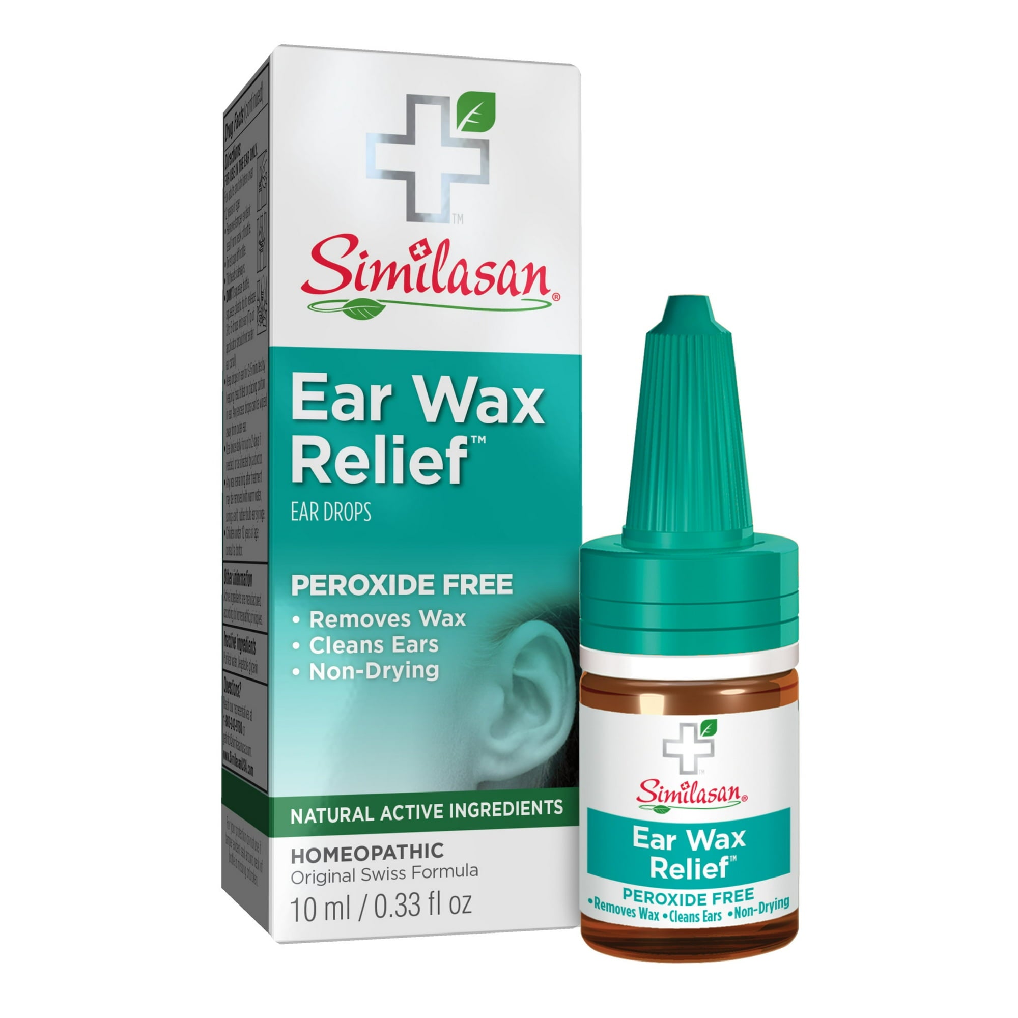 SIMILASAN (Pack of 6) Similasan Ear Drops Wax Relief Homeopathic Medicine 0.33 Fl Oz