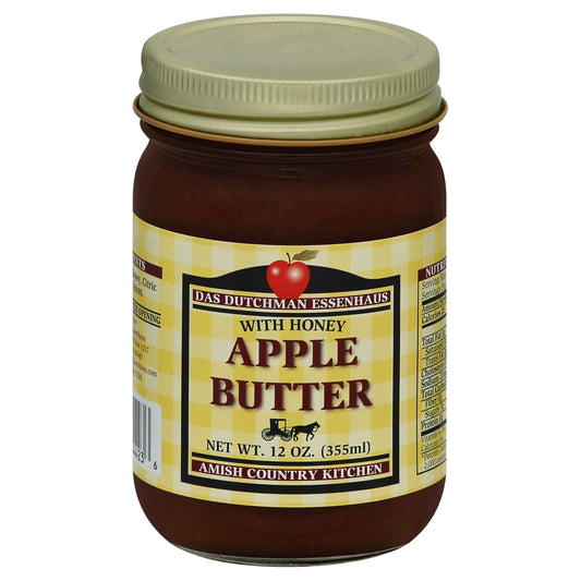 Essenhaus Fruit Spread Applebutter w Honey 12 Oz Pack of 12