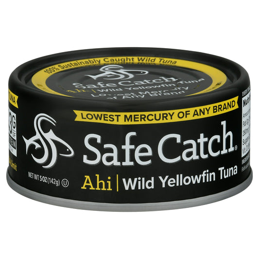 Safecatch Tuna Ahi Wild 5 oz (Pack of 6)