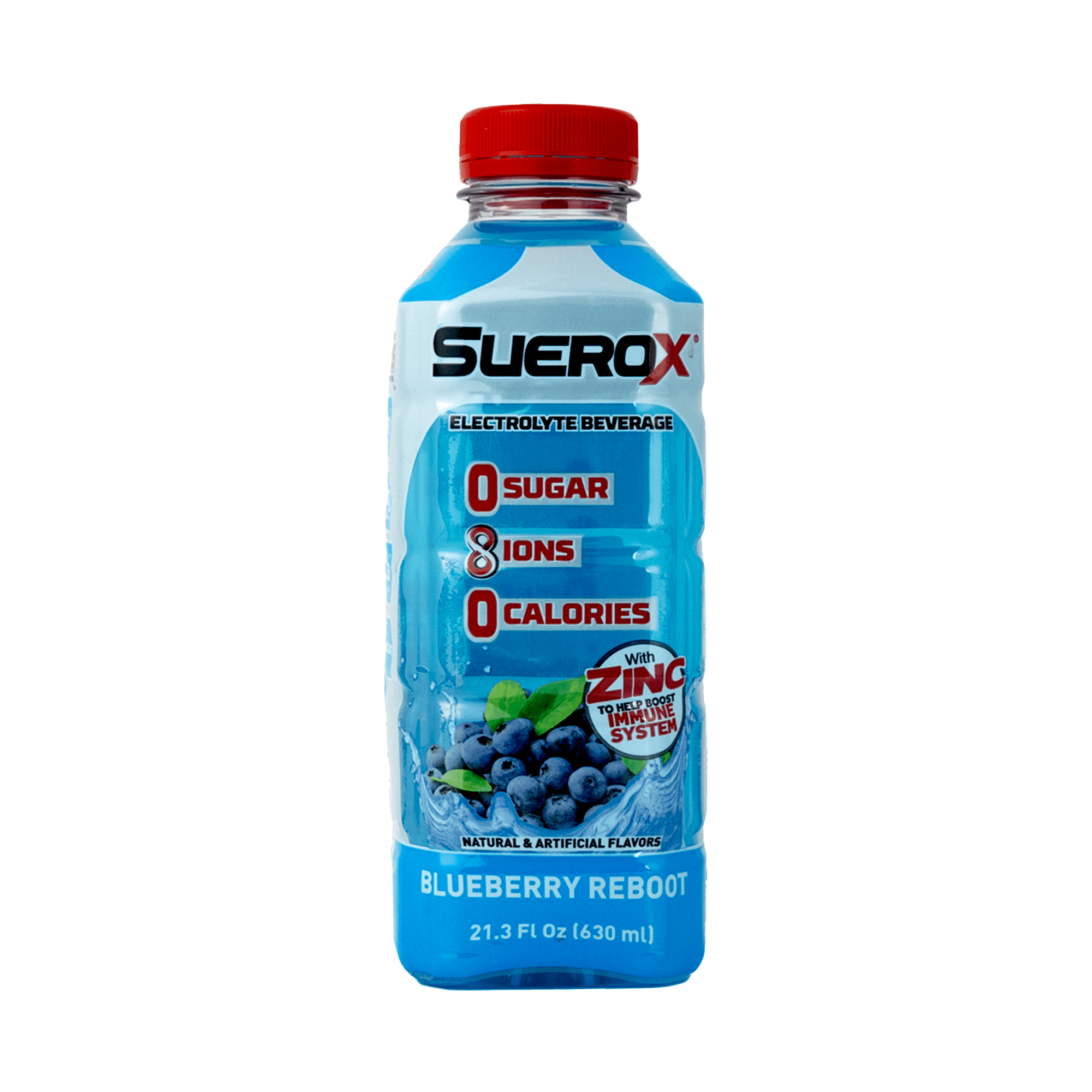 Suerox Beverage Blueberry Reboot
