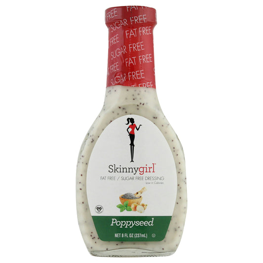 Skinny Girl Dressing Poppyseed Sugar free Fat free 8 oz (Pack of 12)