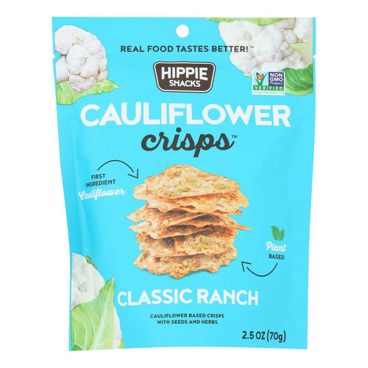 Hippie Sn Crisp Cauliflr Ranch - 2.5 oz (Pack of 8)
