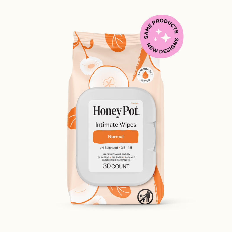 The Honey Pot Company Wipes Normal Intimate