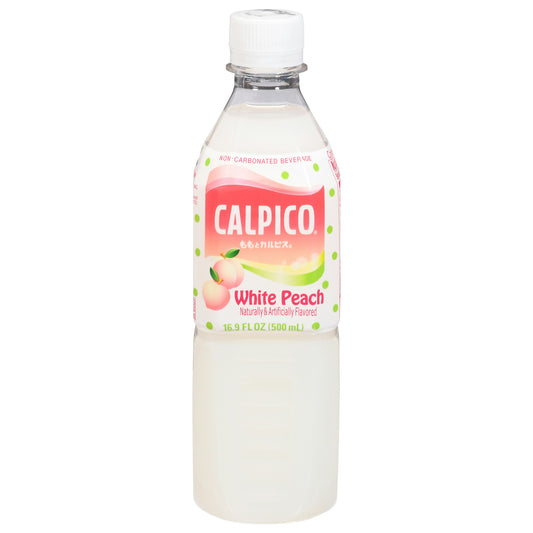 Calpico Water White Peach 16.9 fl oz (Pack of 6)