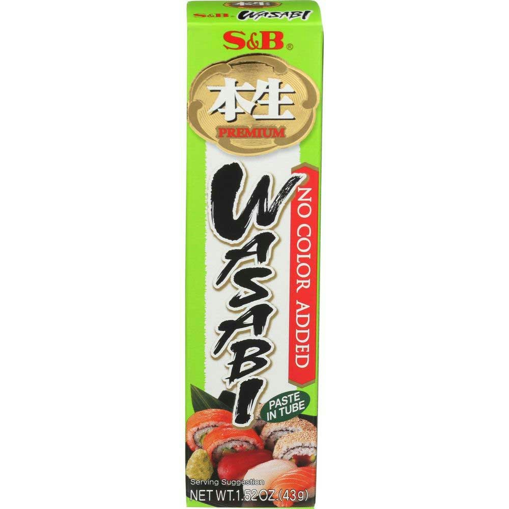 S and B Premium Wasabi 1.52 Oz Pack of 10