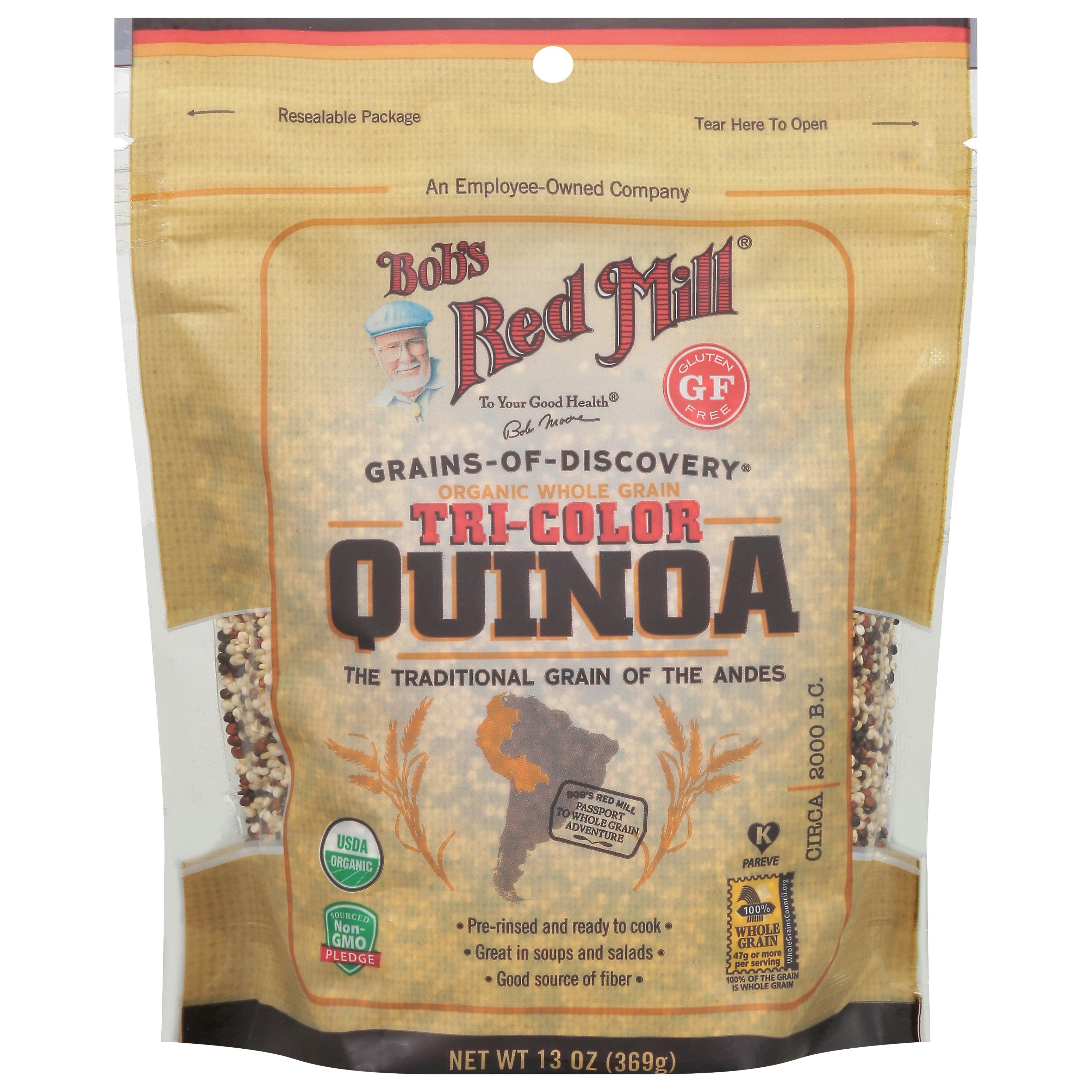 Bob's Red Mill Quinoa Grain Tri Color Organic