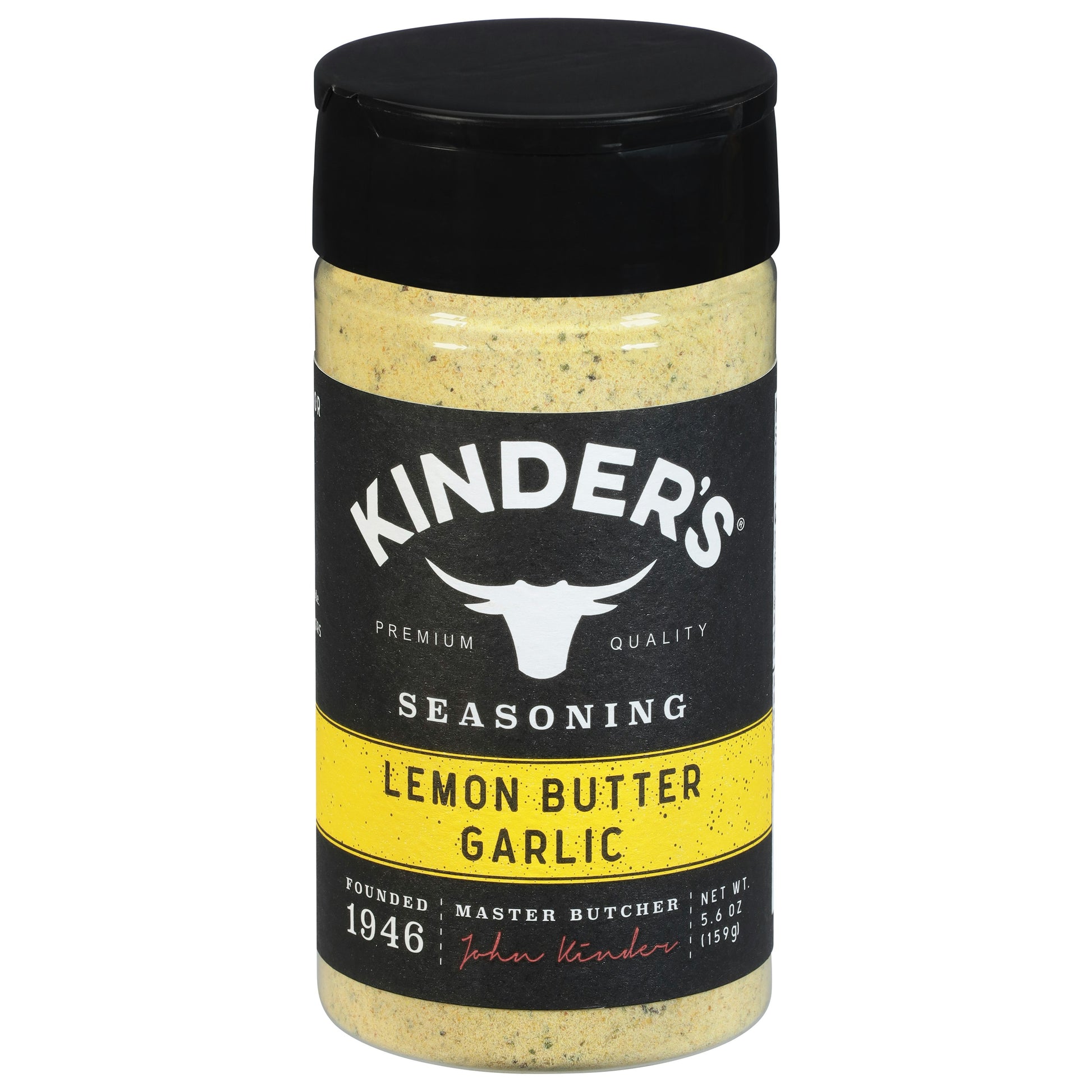 Kinders Seasoning Lemon Butter Garlic 5.6 Oz (Pack Of 6)