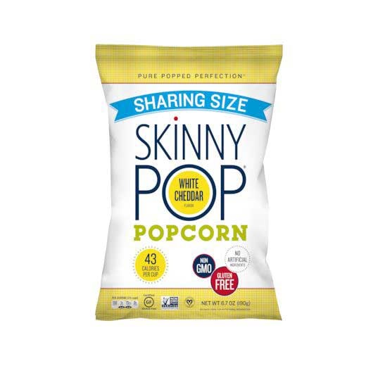 Skinny Pop White Cheddar Popcorn - 6.7 Ounce (Pack of 3)