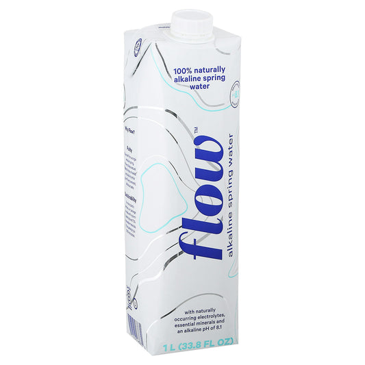 Flow Water Water Alkaline Spring 1Ltr (Pack of 12)