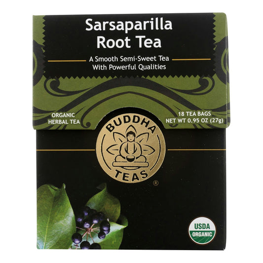 Buddha Teas Tea Sarsaparilla 18 Bg Pack of 6