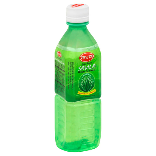 Visvita Juice House Aloe Vera Drink Original 16.9 Fo Pack of 20