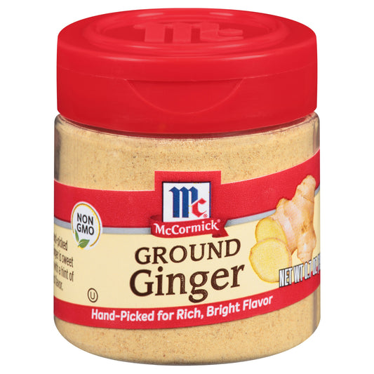 Mc Cormick Spice Ginger Ground 0.7 Oz Pack of 6