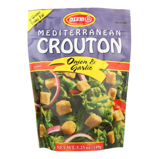 Osem Croutons Onion/garlic 5.25 Oz Pack of 8