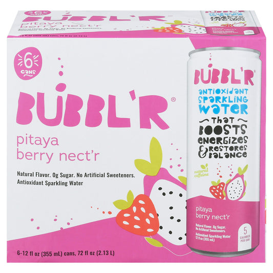 Bubblr Beverage Pitaya Berry Nectar 72 Fo Pack of 4