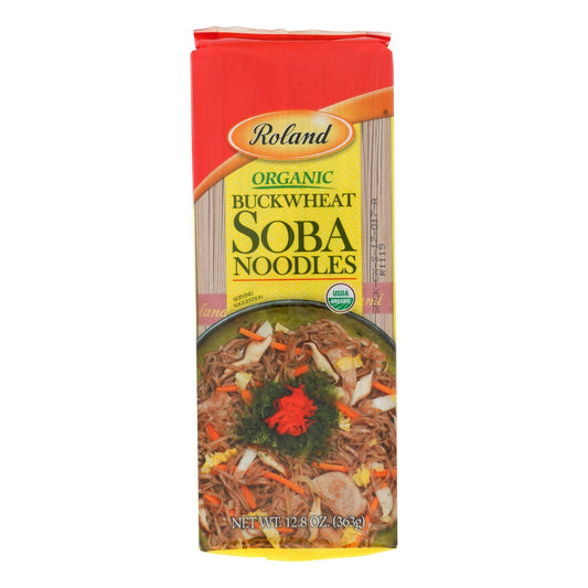 Roland Products Noodle - Organic - Somen - Buckwheat 12.8 oz (Pack of 10)