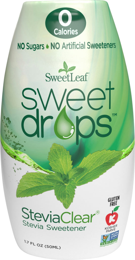 Sweetleaf Stevia Sweet Drop Clear 1.7 Oz Pack of 12
