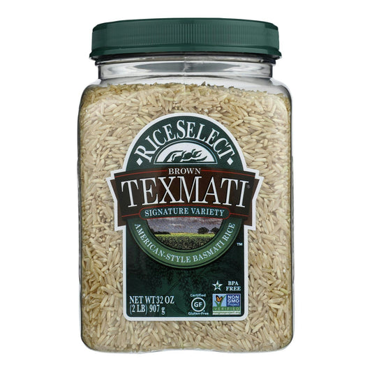 Rice Select Texmati Rice - Brown 32 oz (Pack of 4)