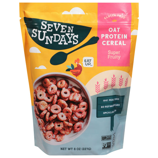 Seven Sundays Oat Cereal Super Fruity 8 Oz Pack of 6