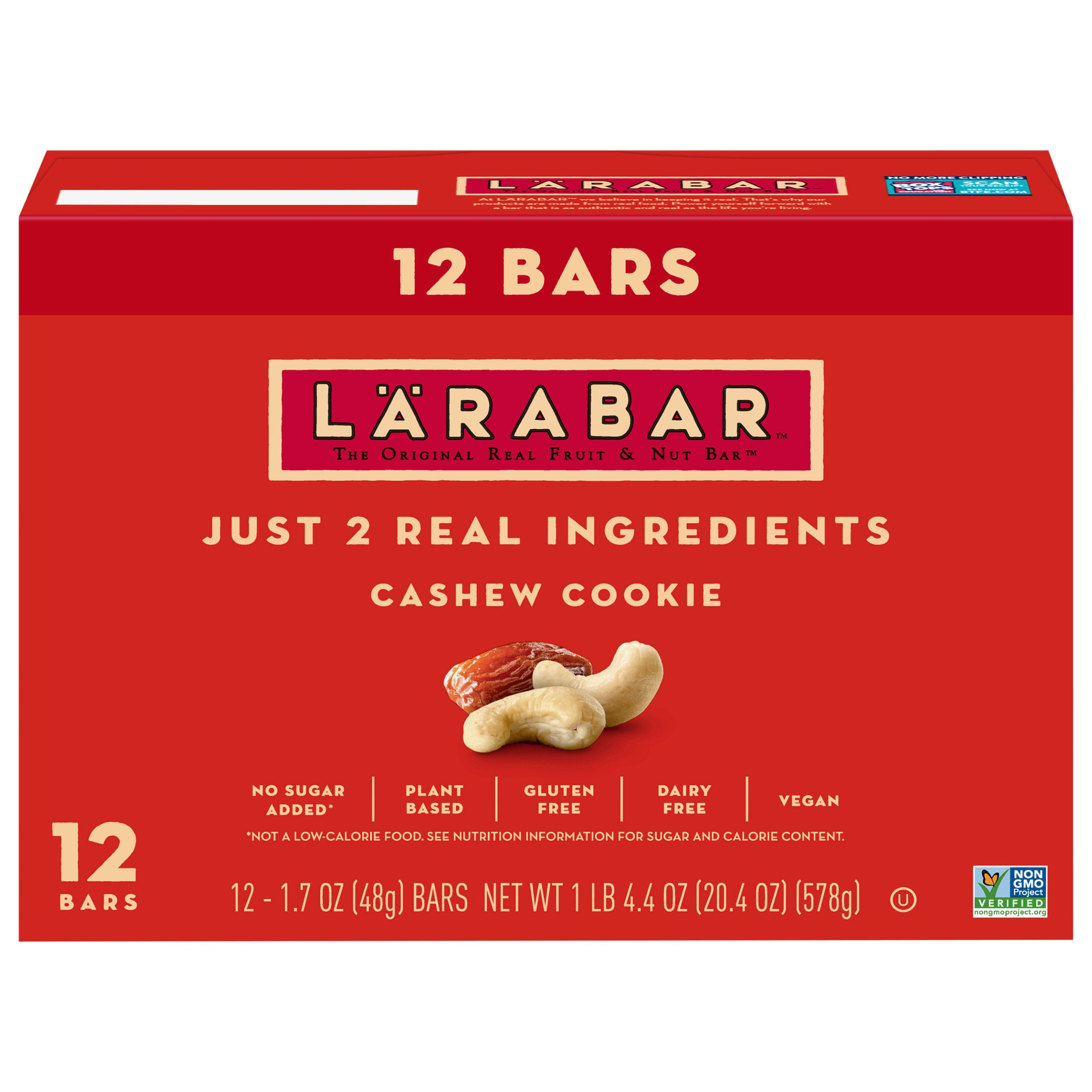 Larabar Bars Cashew Cookie