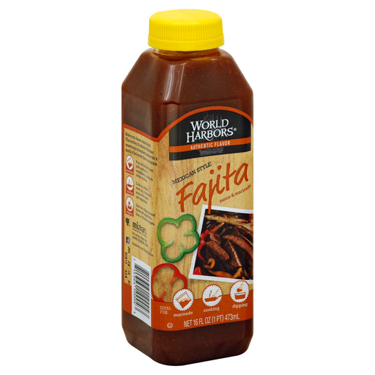 World Harbors Sauce Guadalupe Fajita 16 oz (Pack of 6)
