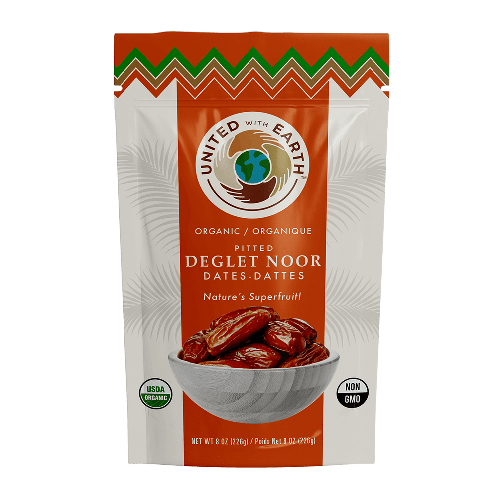 United With Earth Dates Pitted Deglet Organic