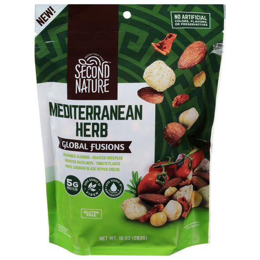 Second Nature Mix Trail Mediterranean Herb 10 oz (Pack of 6)