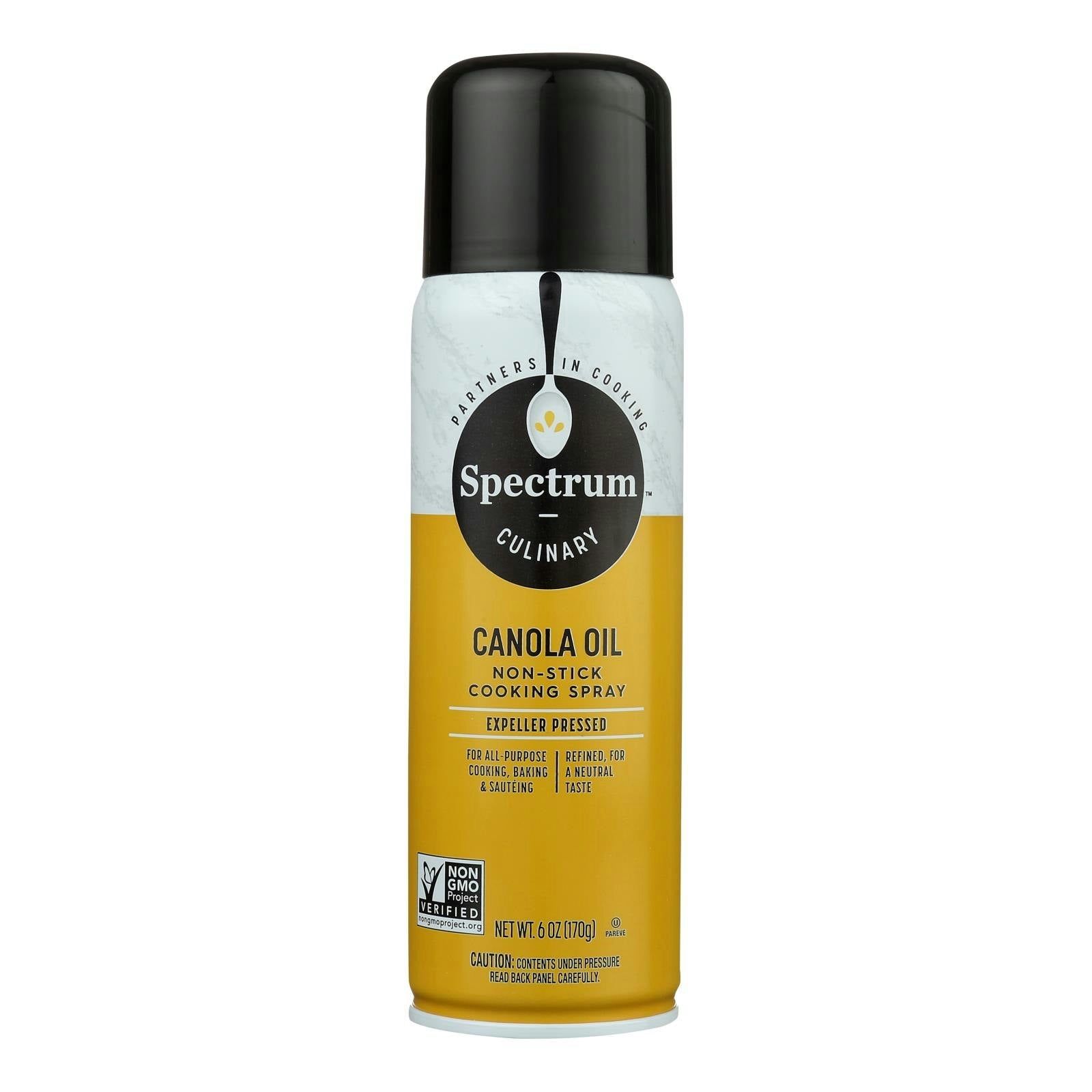 Spectrum Naturals Spray Oil - Canola - High Heat - 6 oz (Pack of 6)