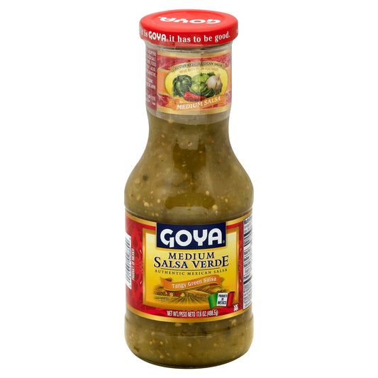Goya Salsa Verde 17.6 Oz Pack of 12