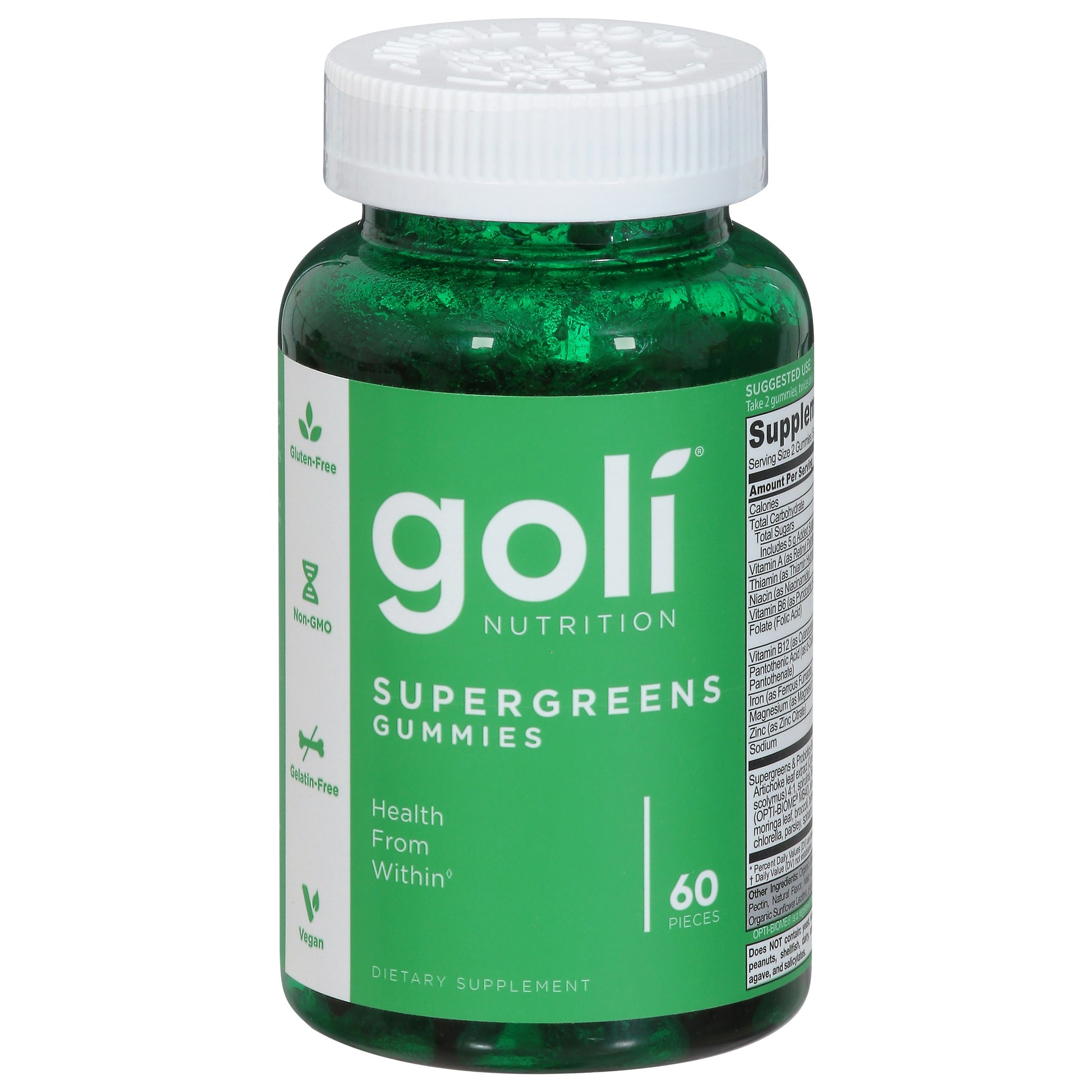 Goli Nutrition Green Superfood Gummy 60 Gummies