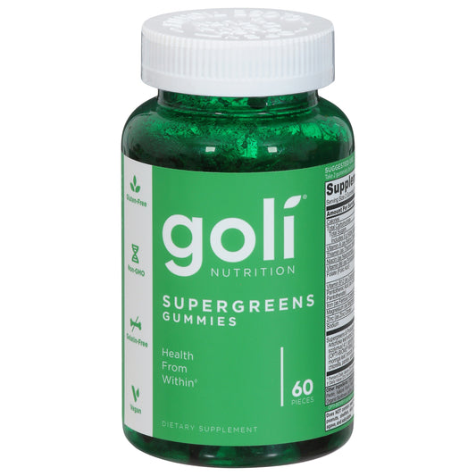 Goli Nutrition Green Superfood Gummy 60 Gummies