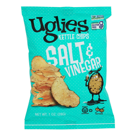 Uglies Chips Salt And Vinegar 1 Oz Pack of 32
