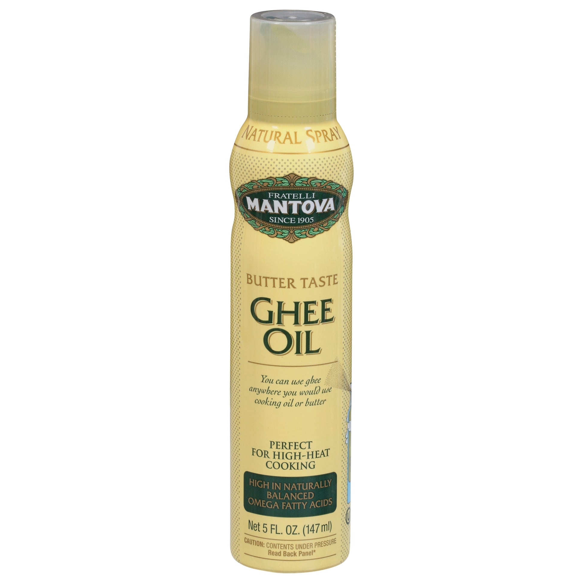 Mantova Oil Spray Ghee Butter 5 Oz (Pack of 6)