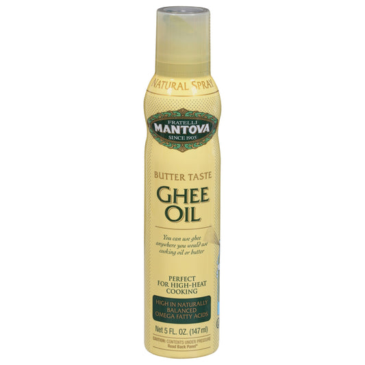 Mantova Oil Spray Ghee Butter 5 Oz (Pack of 6)