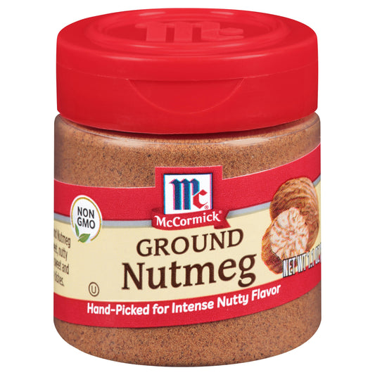 Mc Cormick Spice Nutmeg Ground 1.1 Oz Pack of 6