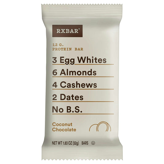 Rxbar Bar Protein Coconut Chocolate 1.8 oz (Pack of 12)