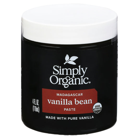 Simply Organic Bean Paste Vanilla 4 FO (Pack of 6)
