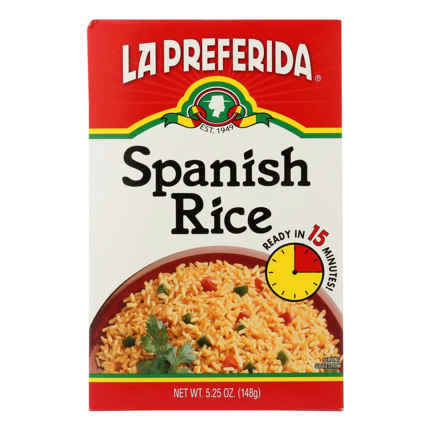 La Preferida Rice - Spanish 5.25 oz (Pack of 9)