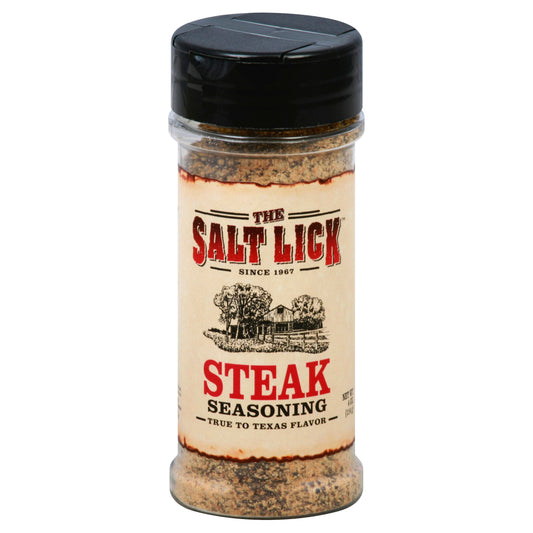 Salt Lick Seasoning Steak 4 Oz Pack of 6
