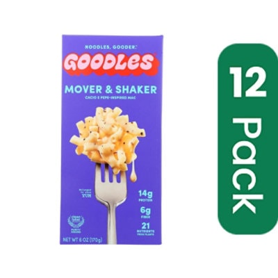 Goodles - Mac & Cheese Mover Shaker 6 oz (Pack of 12)