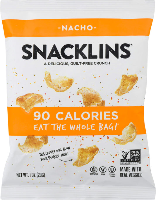 Snacklins Chips Nacho - 0.9 OZ (Pack of 12)