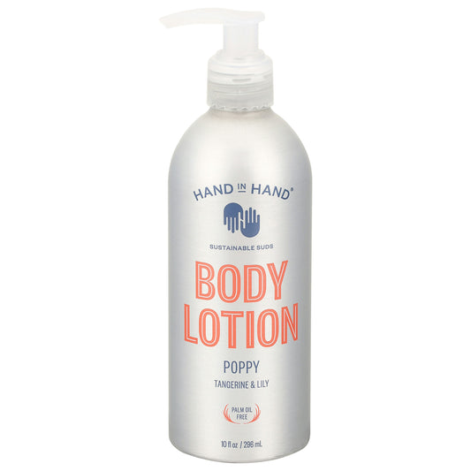 Hand In Hand Lotion Body Poppy 10 Oz Pack of 3