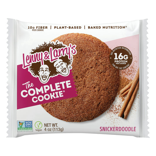 Lenny & Larrys Cookie Snickerdoodle 4 oz (Pack of 12)